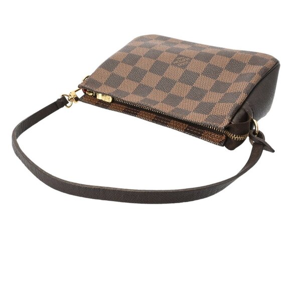 LOUIS VUITTON Brown Damier Canvas Pouch - Picture 4 of 11